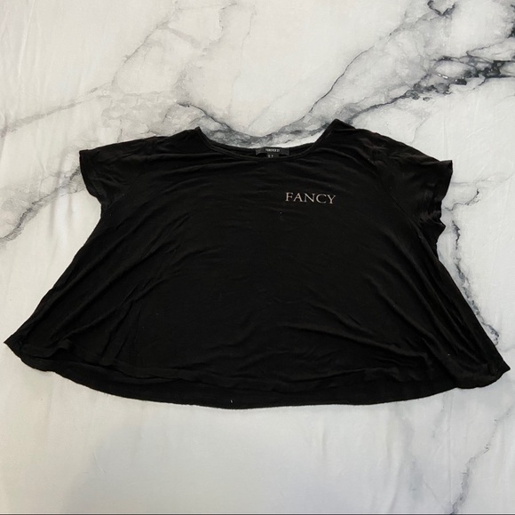 Graphic Crop Top - Picture 1 of 4